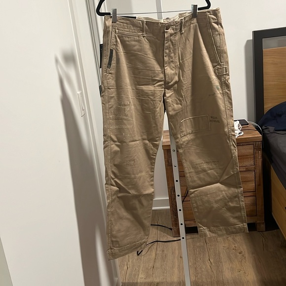 Distressed Chinos - Picture 1 of 5